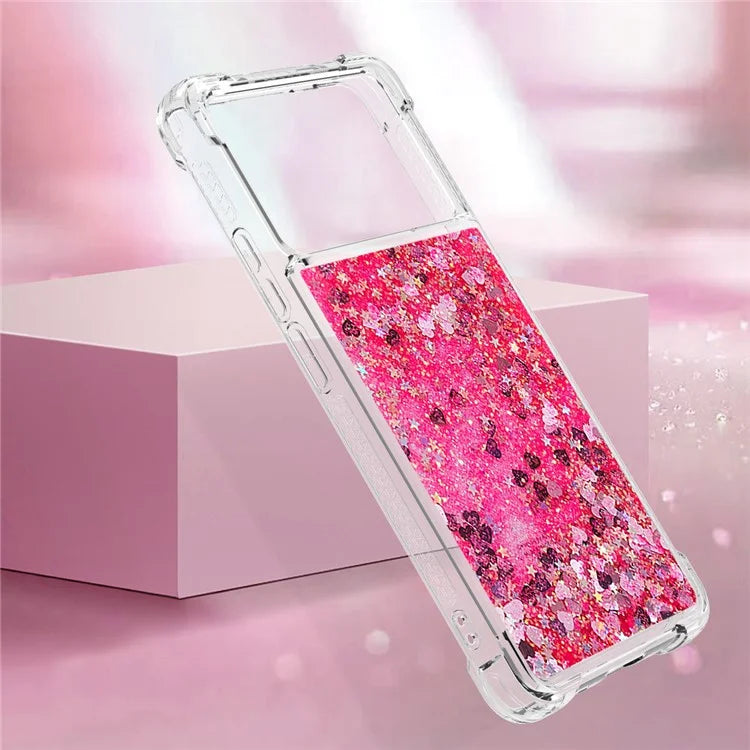 YB Quicksand Series-1 For Xiaomi Poco X6 Pro 5G / Redmi K70E 5G TPU Case Quicksand Phone Back Cover
