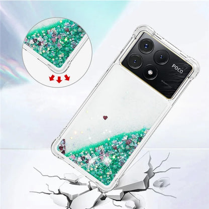 YB Quicksand Series-1 For Xiaomi Poco X6 Pro 5G / Redmi K70E 5G TPU Case Quicksand Phone Back Cover