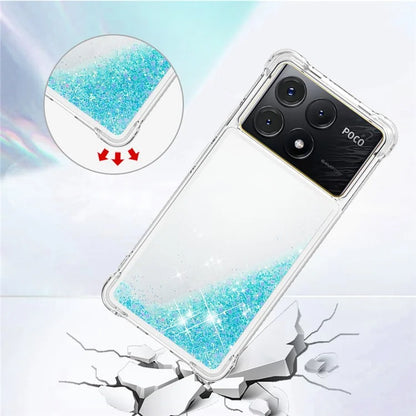 YB Quicksand Series-1 For Xiaomi Poco X6 Pro 5G / Redmi K70E 5G TPU Case Quicksand Phone Back Cover
