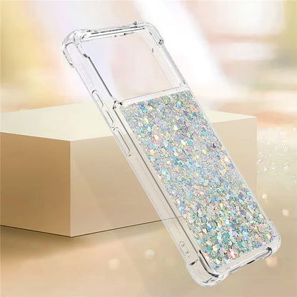 YB Quicksand Series-1 For Xiaomi Poco X6 Pro 5G / Redmi K70E 5G TPU Case Quicksand Phone Back Cover