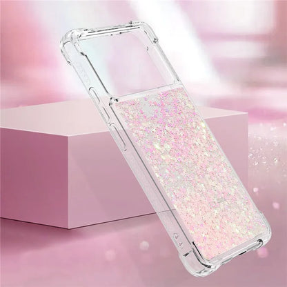 YB Quicksand Series-1 For Xiaomi Poco X6 Pro 5G / Redmi K70E 5G TPU Case Quicksand Phone Back Cover