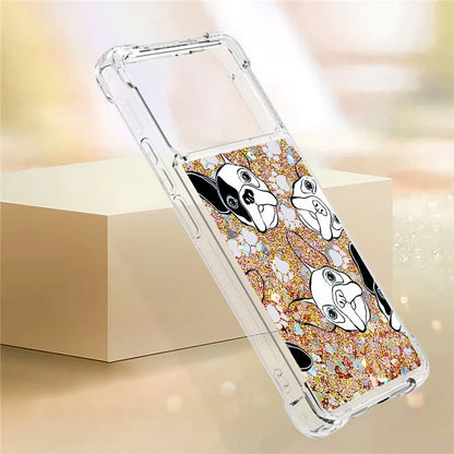 YB Quicksand Series-2 For Xiaomi Poco X6 Pro 5G / Redmi K70E 5G Case Pattern Printing TPU Cover