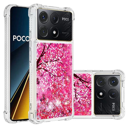 YB Quicksand Series-2 For Xiaomi Poco X6 Pro 5G / Redmi K70E 5G Case Pattern Printing TPU Cover