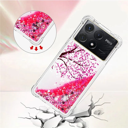 YB Quicksand Series-2 For Xiaomi Poco X6 Pro 5G / Redmi K70E 5G Case Pattern Printing TPU Cover