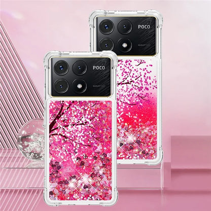 YB Quicksand Series-2 For Xiaomi Poco X6 Pro 5G / Redmi K70E 5G Case Pattern Printing TPU Cover