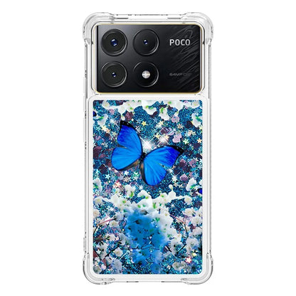 YB Quicksand Series-2 For Xiaomi Poco X6 Pro 5G / Redmi K70E 5G Case Pattern Printing TPU Cover