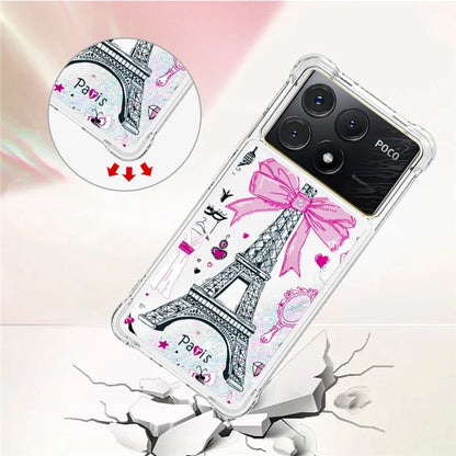 YB Quicksand Series-2 For Xiaomi Poco X6 Pro 5G / Redmi K70E 5G Case Pattern Printing TPU Cover