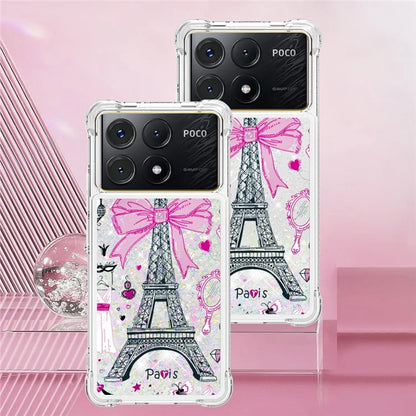 YB Quicksand Series-2 For Xiaomi Poco X6 Pro 5G / Redmi K70E 5G Case Pattern Printing TPU Cover