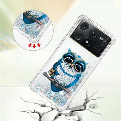 YB Quicksand Series-2 For Xiaomi Poco X6 Pro 5G / Redmi K70E 5G Case Pattern Printing TPU Cover