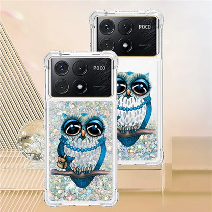 YB Quicksand Series-2 For Xiaomi Poco X6 Pro 5G / Redmi K70E 5G Case Pattern Printing TPU Cover