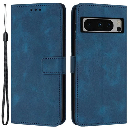 For Google Pixel 9 Pro Case Soft Skin-touch Leather TPU Inner Shell Phone Cover
