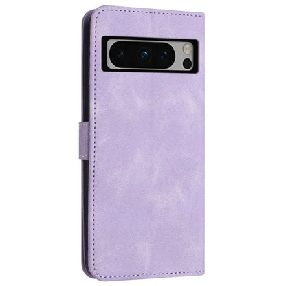 For Google Pixel 9 Pro Case Soft Skin-touch Leather TPU Inner Shell Phone Cover