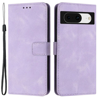 For Google Pixel 9 Case Magnetic Flip Leather Phone Cover Soft Touch with Strap