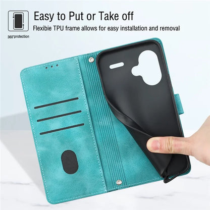 PT005 YB Imprinting Series-6 For Xiaomi Redmi Note 13 Pro+ 5G Case with Strap Wallet Leather Cover