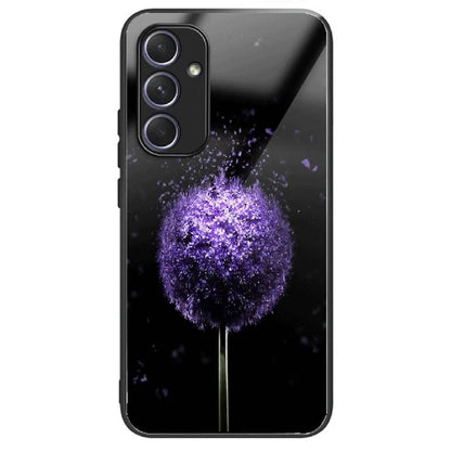 For Samsung Galaxy A34 5G Case Colorful Pattern Tempered Glass Protective Phone Cover