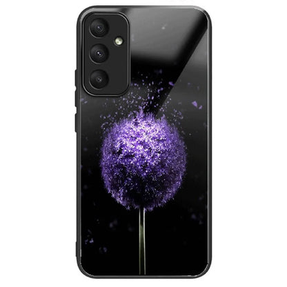For Samsung Galaxy A05s 4G Drop-resistant Tempered Glass Phone Cover Pattern Printing Case