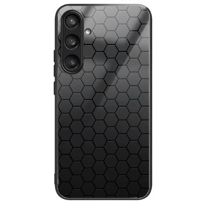For Samsung Galaxy S24+ Phone Cover Tempered Glass Drop-proof Pattern Printing Case