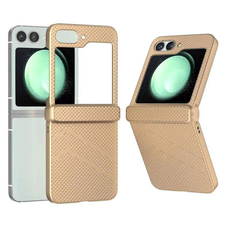 For Samsung Galaxy Z Flip6 5G Case Matte Texture PC Phone Cover with Hinge Protection