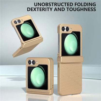 For Samsung Galaxy Z Flip6 5G Case Matte Texture PC Phone Cover with Hinge Protection