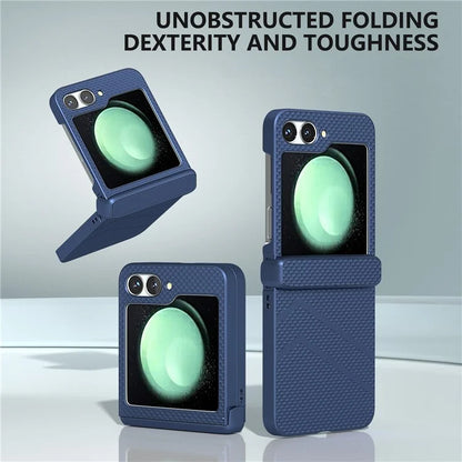 For Samsung Galaxy Z Flip6 5G Case Matte Texture PC Phone Cover with Hinge Protection