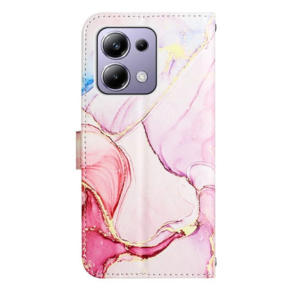 YB Pattern Printing Leather Series-5 For Xiaomi Redmi Note 13 Pro 4G / Poco M6 Pro 4G Wallet Phone Case