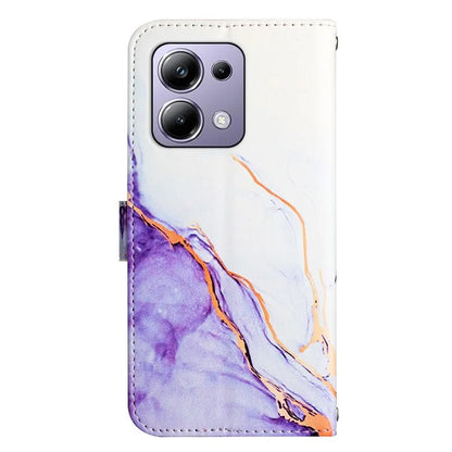 YB Pattern Printing Leather Series-5 For Xiaomi Redmi Note 13 Pro 4G / Poco M6 Pro 4G Wallet Phone Case