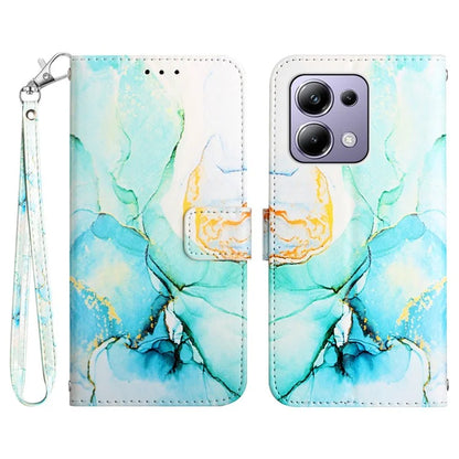 YB Pattern Printing Leather Series-5 For Xiaomi Redmi Note 13 Pro 4G / Poco M6 Pro 4G Wallet Phone Case