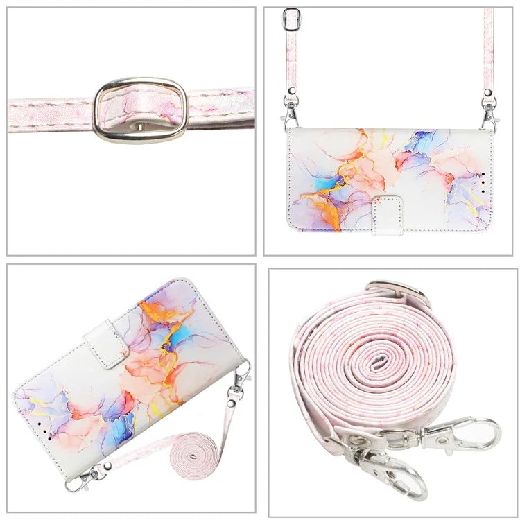 YB Pattern Printing Leather Series-6 For Xiaomi Redmi Note 13 Pro 4G / Poco M6 Pro 4G Case Wallet Stand Cover