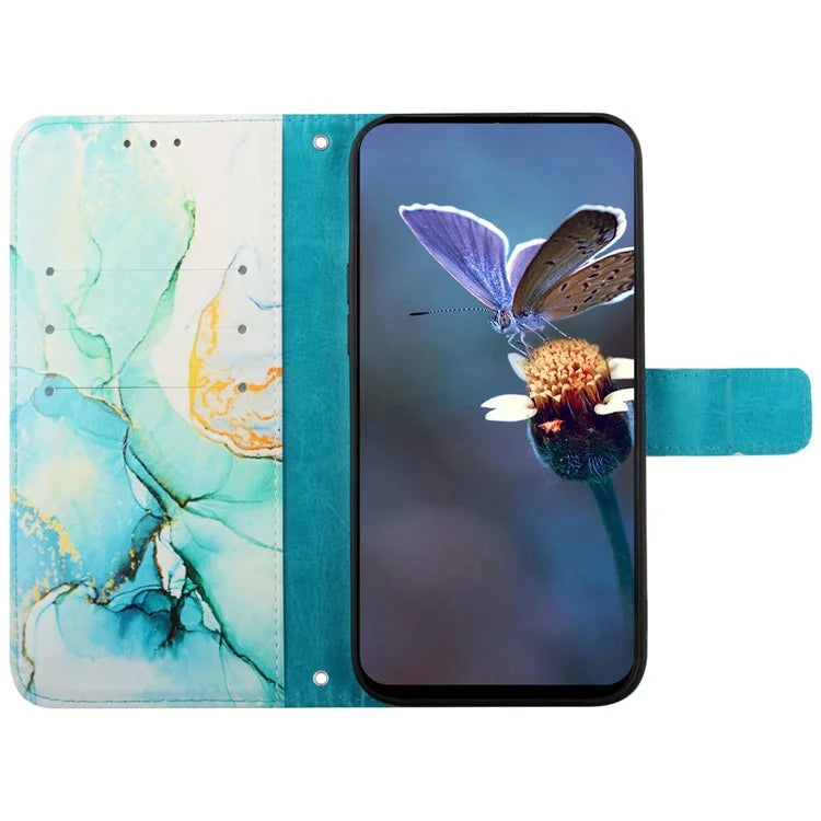 YB Pattern Printing Leather Series-6 For Xiaomi Redmi Note 13 Pro 4G / Poco M6 Pro 4G Case Wallet Stand Cover