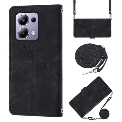 PT005 YB Imprinting Series-7 for Xiaomi Redmi Note 13 Pro 4G / Poco M6 Pro 4G Case with Shoulder Strap