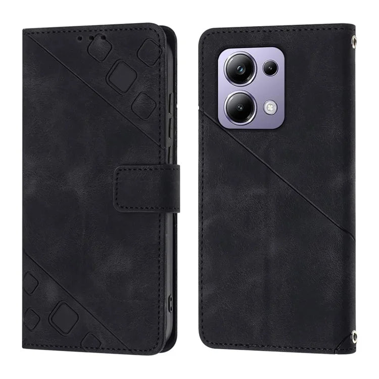 PT005 YB Imprinting Series-7 for Xiaomi Redmi Note 13 Pro 4G / Poco M6 Pro 4G Case with Shoulder Strap