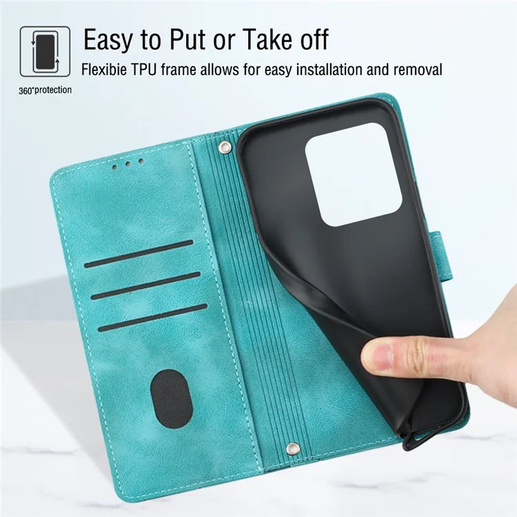 PT005 YB Imprinting Series-7 for Xiaomi Redmi Note 13 Pro 4G / Poco M6 Pro 4G Case with Shoulder Strap