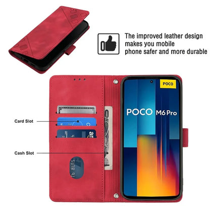 PT005 YB Imprinting Series-7 for Xiaomi Redmi Note 13 Pro 4G / Poco M6 Pro 4G Case with Shoulder Strap