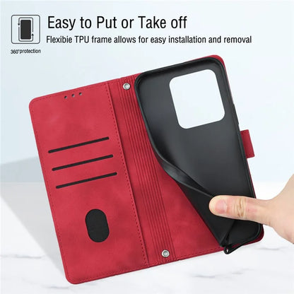 PT005 YB Imprinting Series-7 for Xiaomi Redmi Note 13 Pro 4G / Poco M6 Pro 4G Case with Shoulder Strap