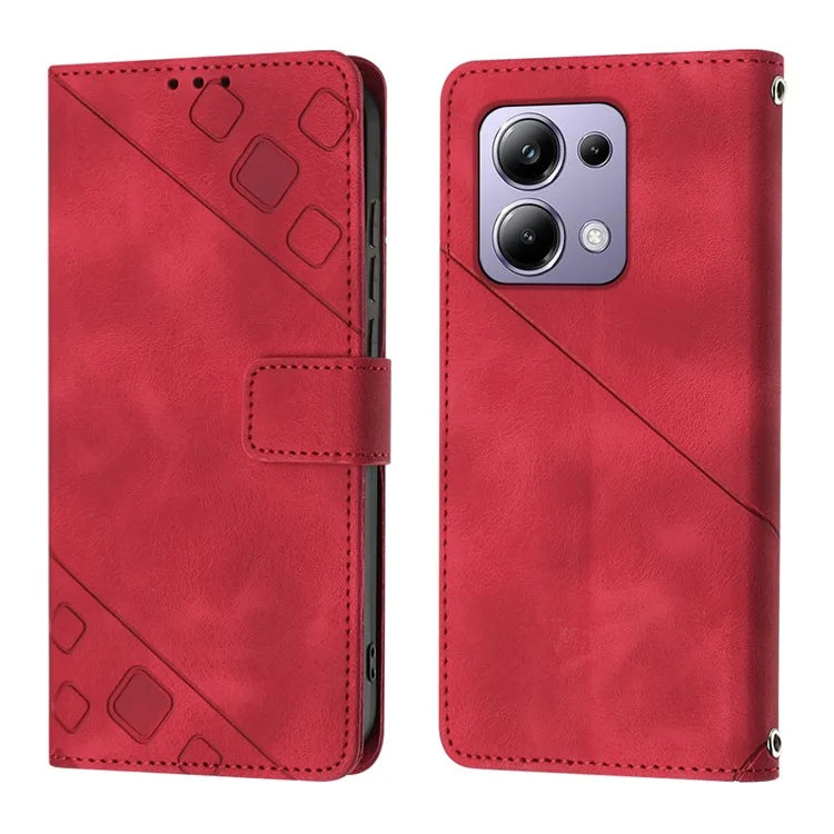 PT005 YB Imprinting Series-7 for Xiaomi Redmi Note 13 Pro 4G / Poco M6 Pro 4G Case with Shoulder Strap