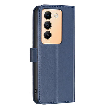 BINFEN COLOR BF17 For vivo Y200e 5G Wallet Case Magnetic Closing Card Slots Phone Cover
