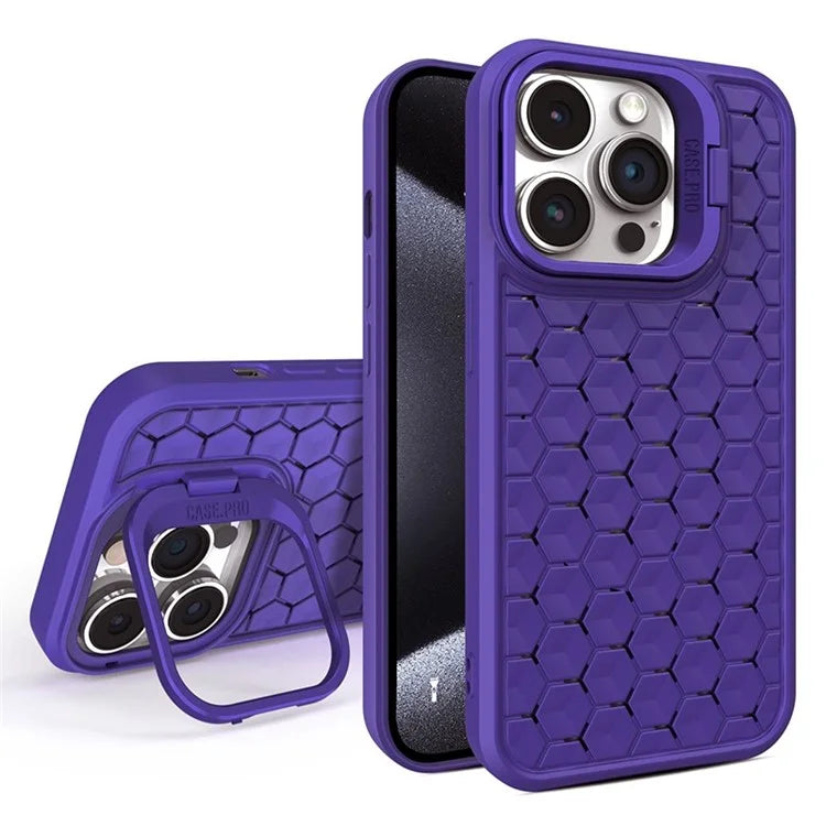 For iPhone 13 Pro TPU Case Kickstand Heat Dissipation Cover Compatible with MagSafe