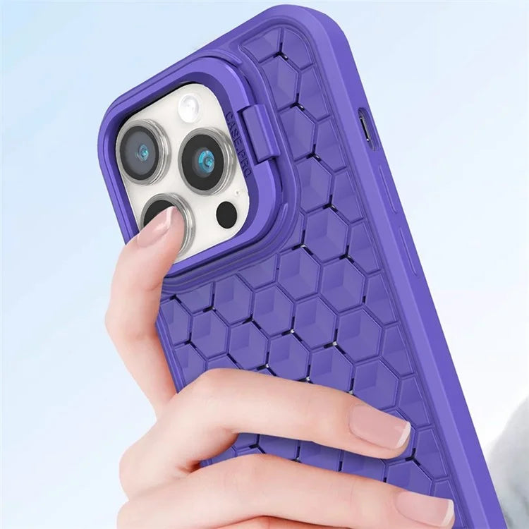 For iPhone 13 Pro TPU Case Kickstand Heat Dissipation Cover Compatible with MagSafe