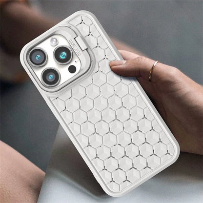 For iPhone 13 Pro TPU Case Kickstand Heat Dissipation Cover Compatible with MagSafe