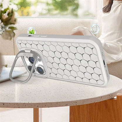 For iPhone 13 Pro TPU Case Kickstand Heat Dissipation Cover Compatible with MagSafe
