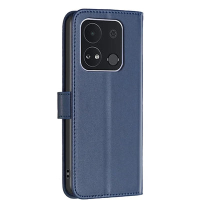 BINFEN COLOR BF17 For Transsion itel A04 Leather Case Stand Magnetic Closure Folio Flip Phone Cover
