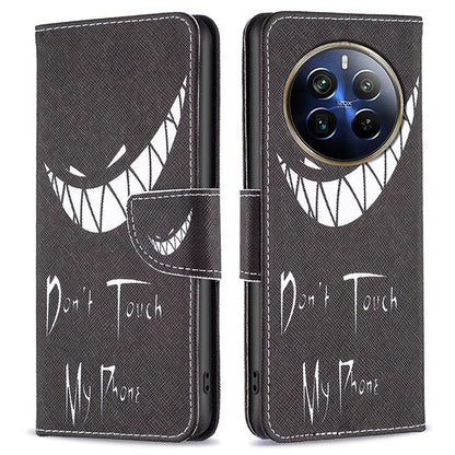 For Realme 12 Pro 5G / 12 Pro+ 5G Wallet Case Pattern Printing PU Leather Phone Cover
