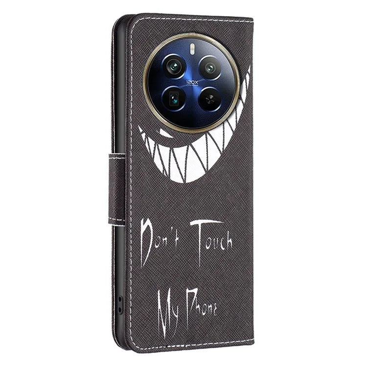 For Realme 12 Pro 5G / 12 Pro+ 5G Wallet Case Pattern Printing PU Leather Phone Cover