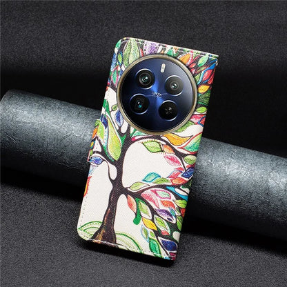 For Realme 12 Pro 5G / 12 Pro+ 5G Wallet Case Pattern Printing PU Leather Phone Cover