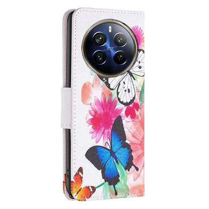 For Realme 12 Pro 5G / 12 Pro+ 5G Wallet Case Pattern Printing PU Leather Phone Cover