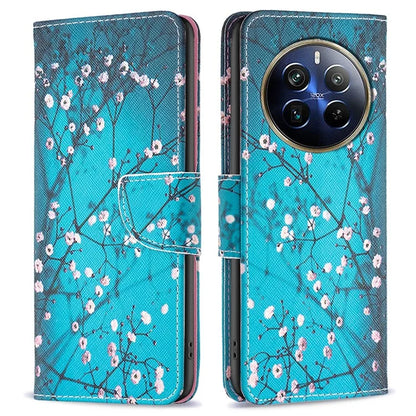 For Realme 12 Pro 5G / 12 Pro+ 5G Wallet Case Pattern Printing PU Leather Phone Cover