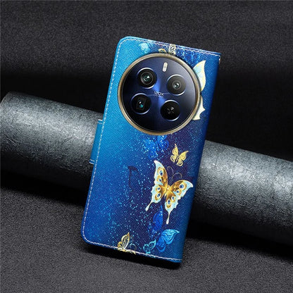 For Realme 12 Pro 5G / 12 Pro+ 5G Wallet Case Pattern Printing PU Leather Phone Cover