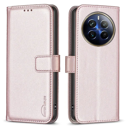 BINFEN COLOR BF17 For Realme 12 Pro 5G / 12 Pro+ 5G Phone Case Stand Magnetic Closure Leather Flip Cover