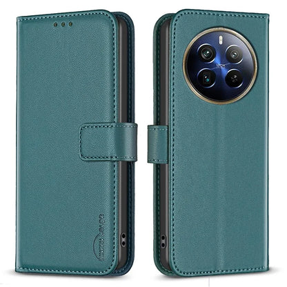 BINFEN COLOR BF17 For Realme 12 Pro 5G / 12 Pro+ 5G Phone Case Stand Magnetic Closure Leather Flip Cover