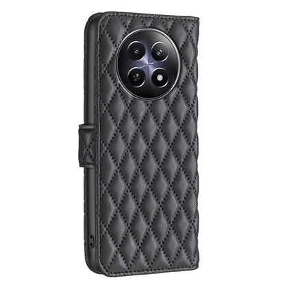 BINFEN COLOR BF Style-14 For Realme 12 Case Anti-Drop PU Leather Flip Phone Cover